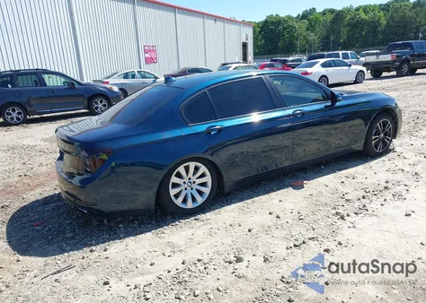 2013 BMW 740Li from USA, damaged, VIN WBAYE4C5XDD137459